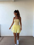 Lemon Drop Mini Dress