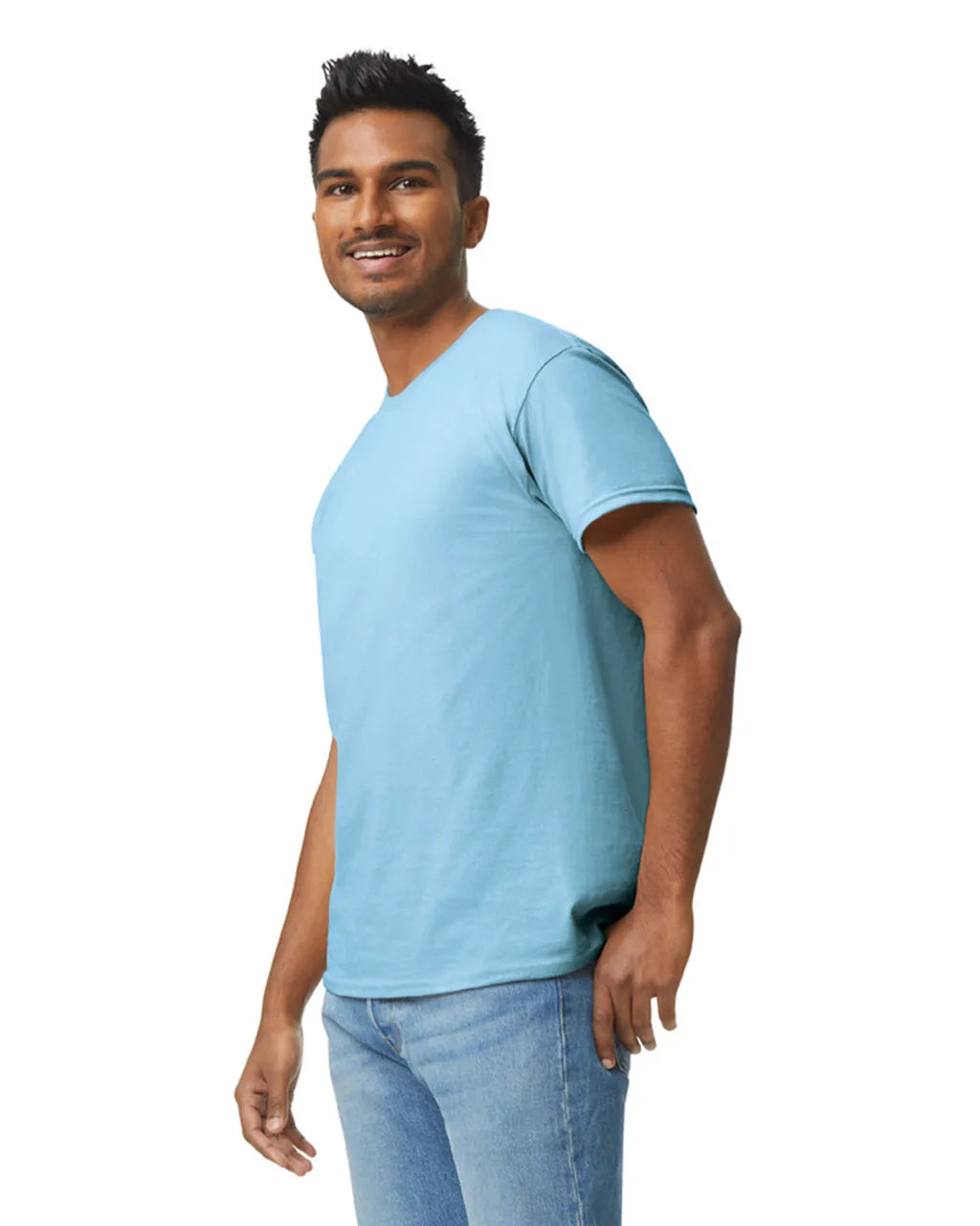 Gildan 5000 Adult Heavy Cotton - Light Blue