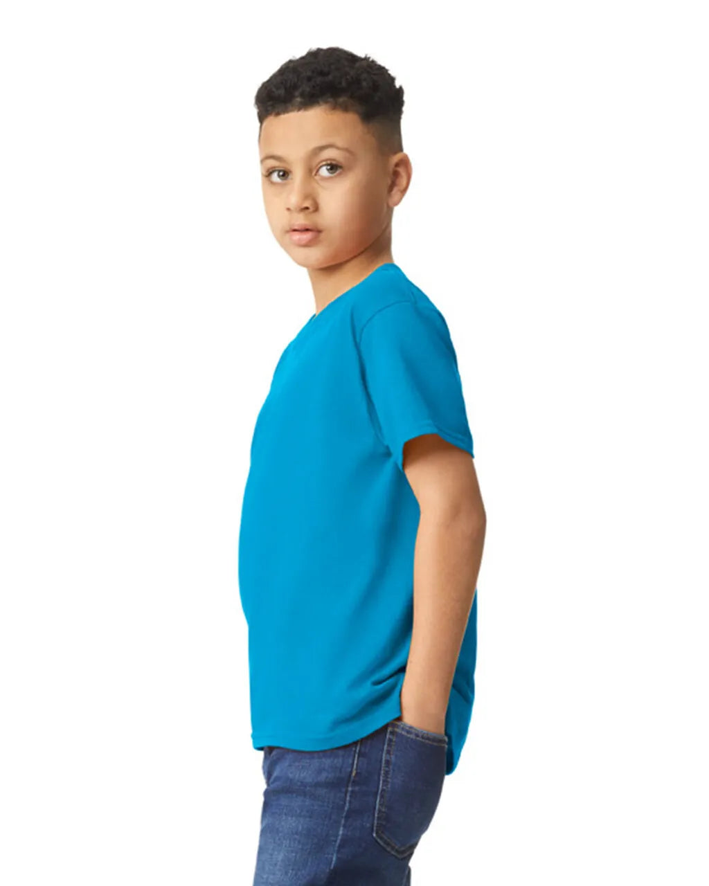 Gildan 5000B Youth Heavy Cotton - Sapphire