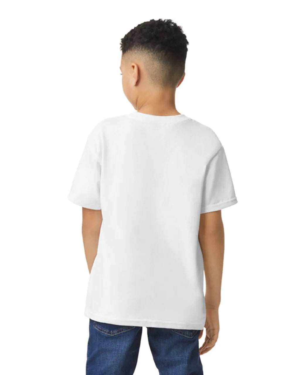 Gildan 5000B Youth Heavy Cotton - White