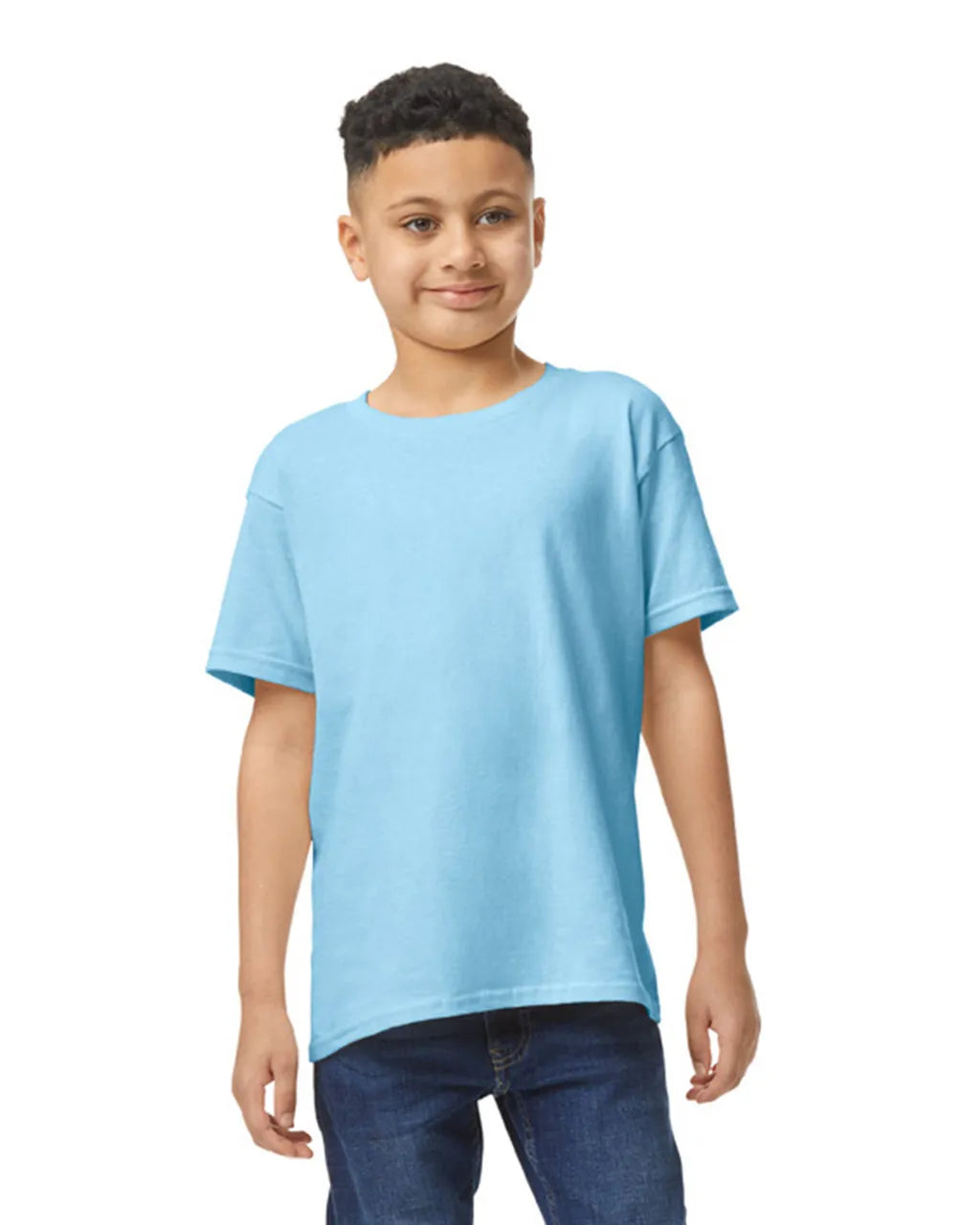 Gildan 5000B Youth Heavy Cotton - Light Blue