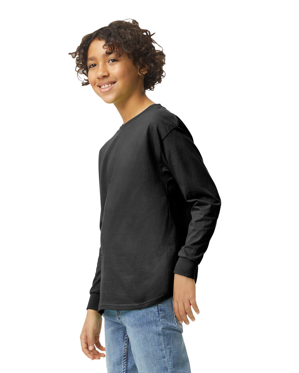 Gildan 5400B Youth Long Sleeve - Black