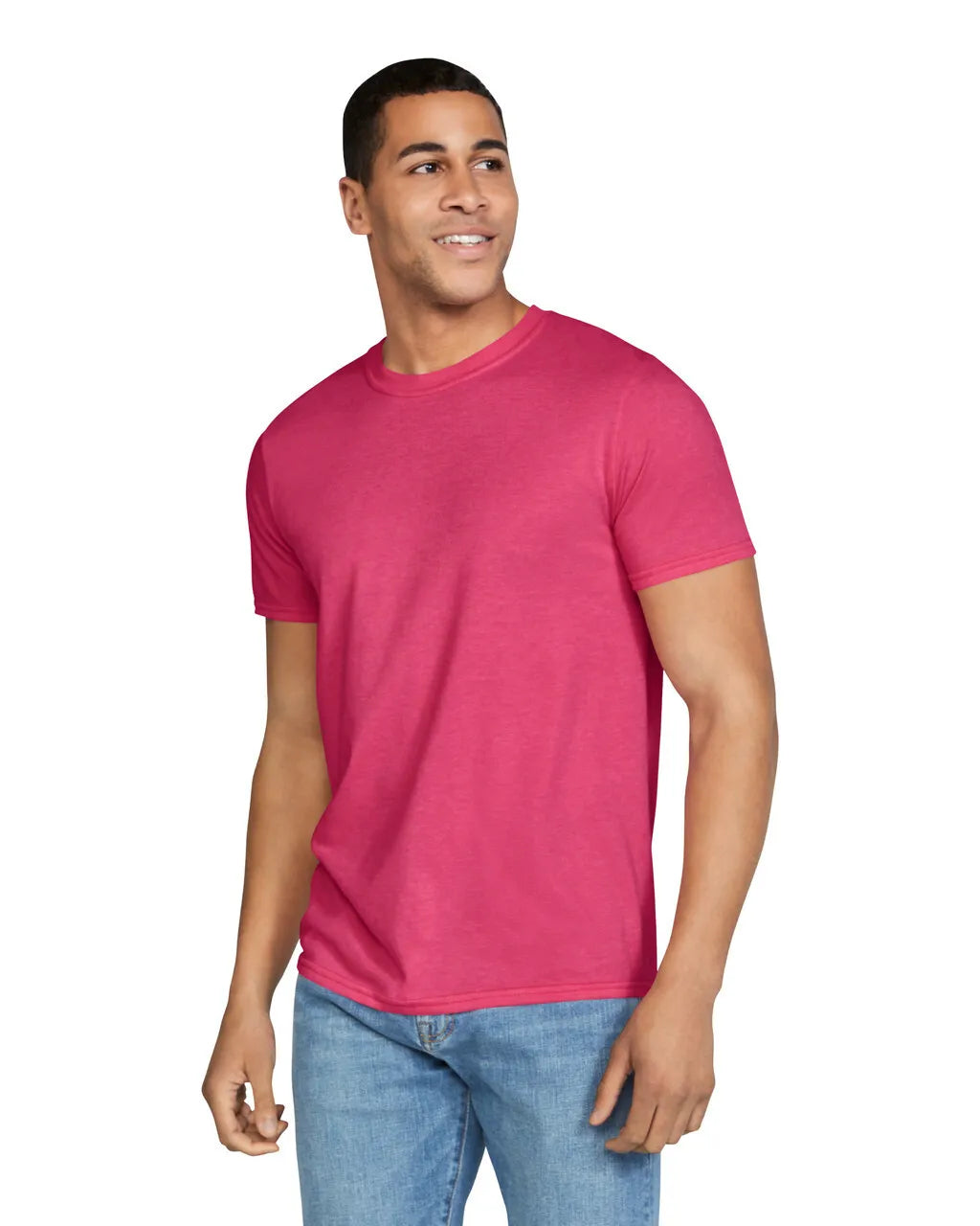 Gildan 64000 Softstyle - Heather Red