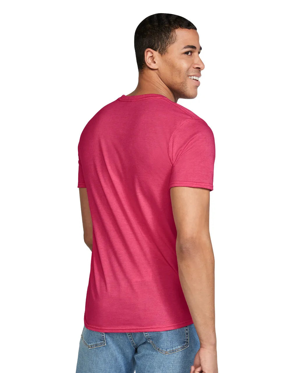 Gildan 64000 Softstyle - Heather Red