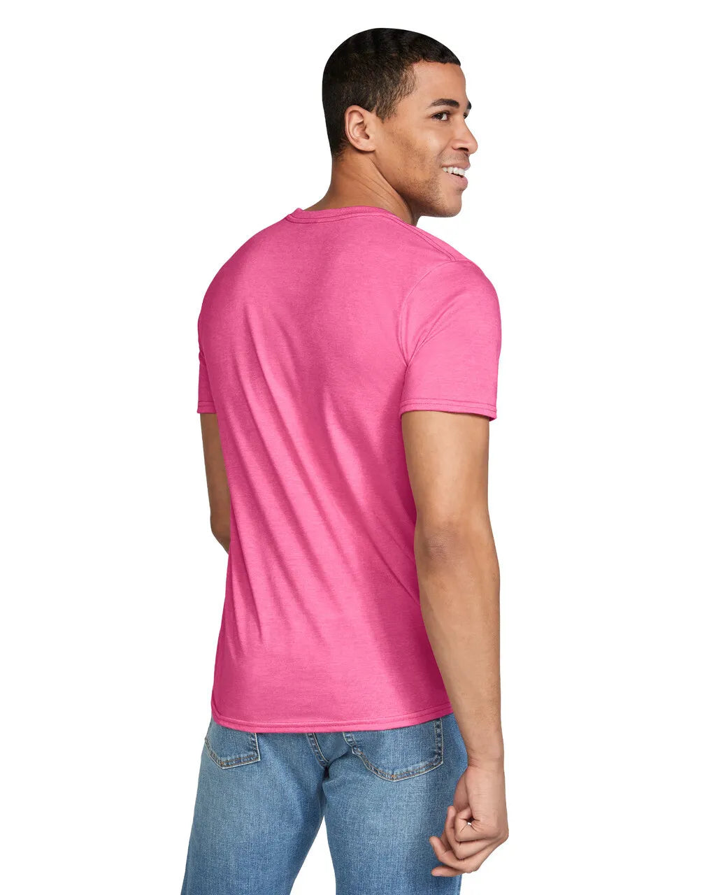 Gildan 64000 Softstyle - Heather Heliconia