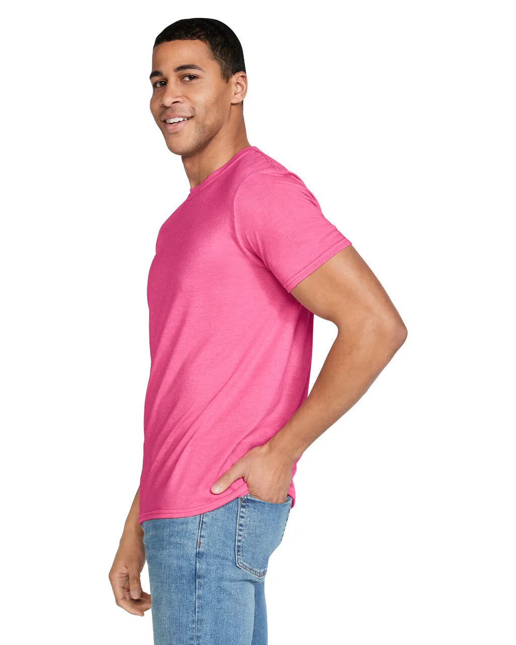 Gildan 64000 Softstyle - Heather Heliconia