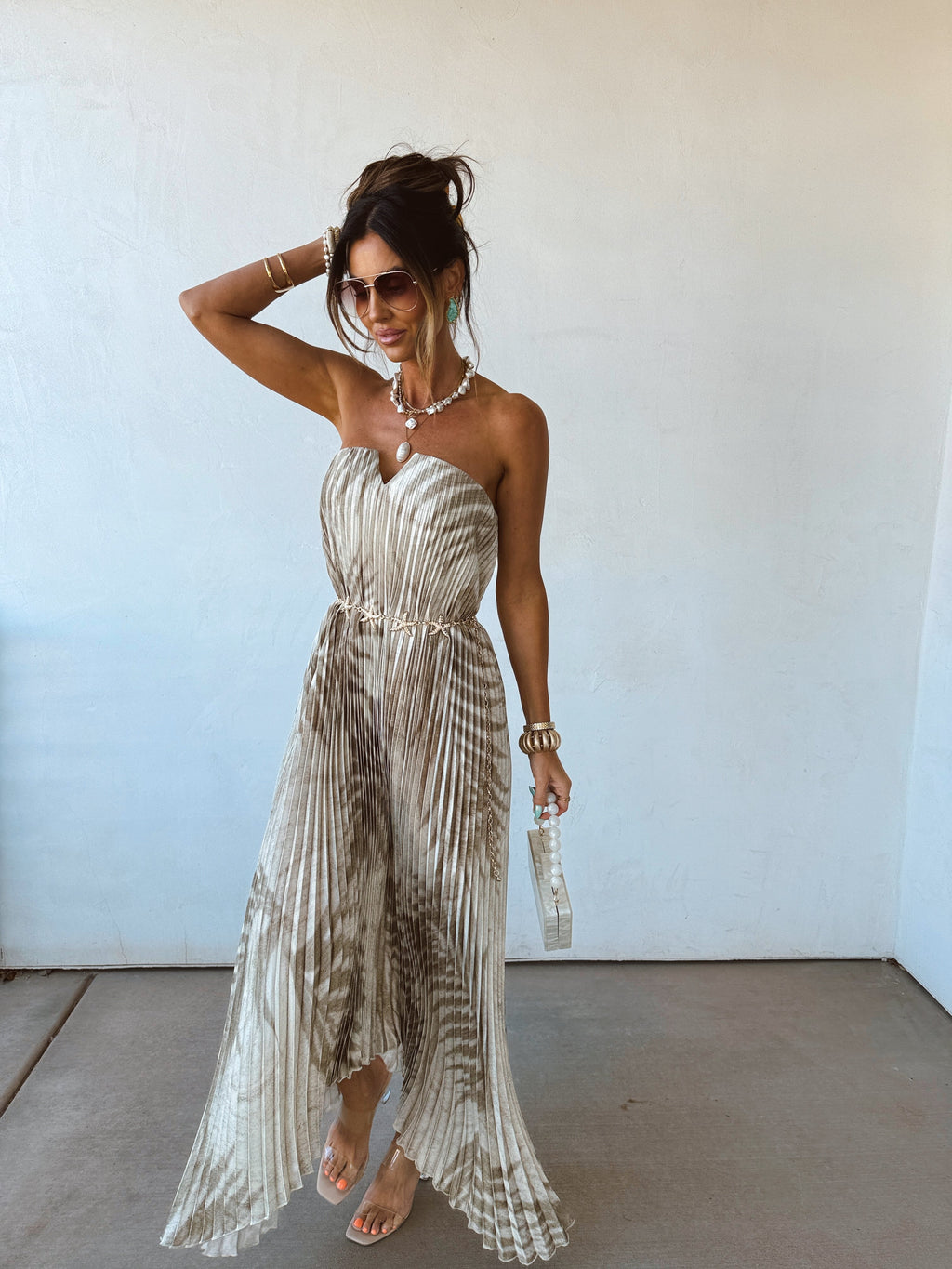 Sandstone Palm Dress