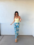 Teal Bloom Maxi
